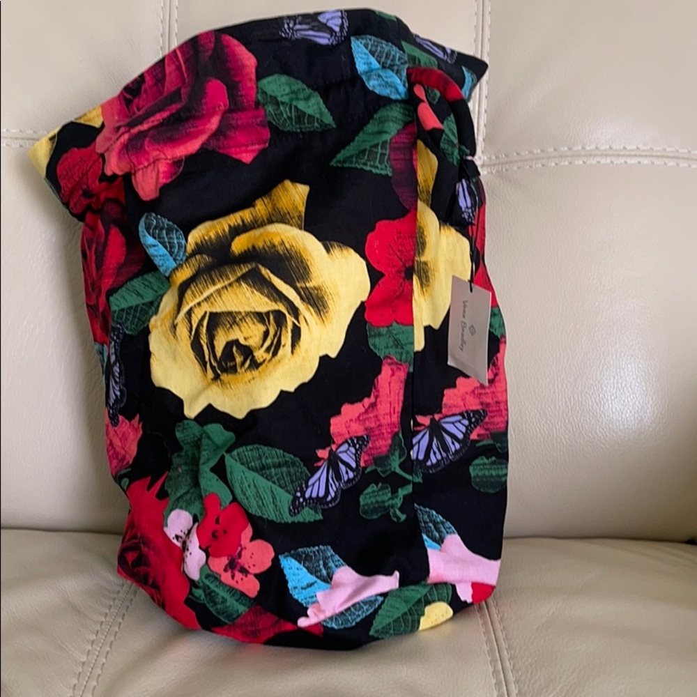 BNWT Vera Bradley Ditty Bag Havana Rose